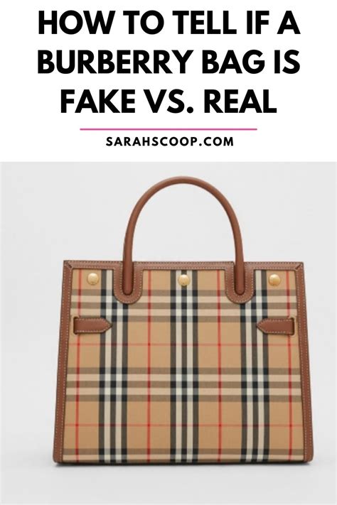 burberry falsi|is a Burberry bag real.